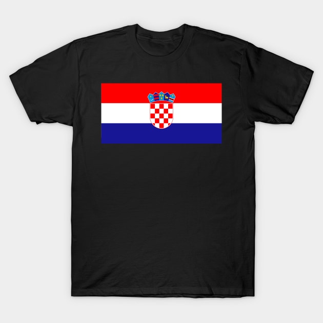 Croatia Flag T-Shirt by Historia